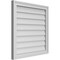 Ekena Millwork Vertical Surface Mount PVC Gable Vnt: Non-Functional, w/2"W x 1-1/2"H, Brickmould Frame, 26"W x 26"H GVPVE26X2602SN - alternate 5